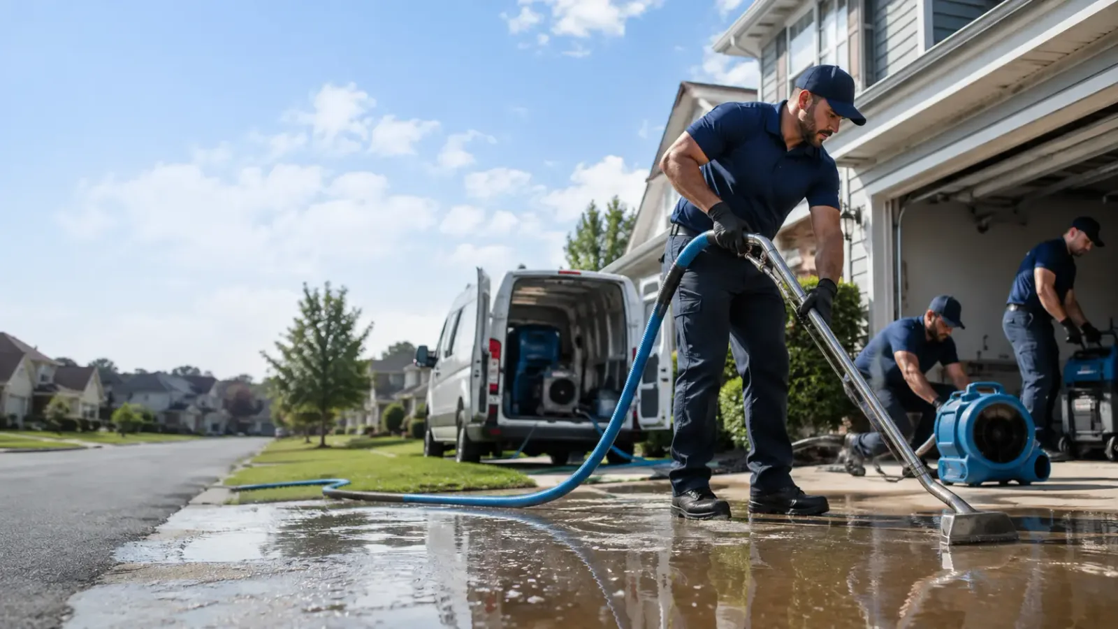 Flood Damage Restoration in Newark, TX